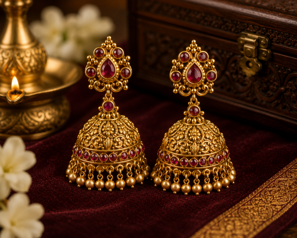Traditional Jhumka
