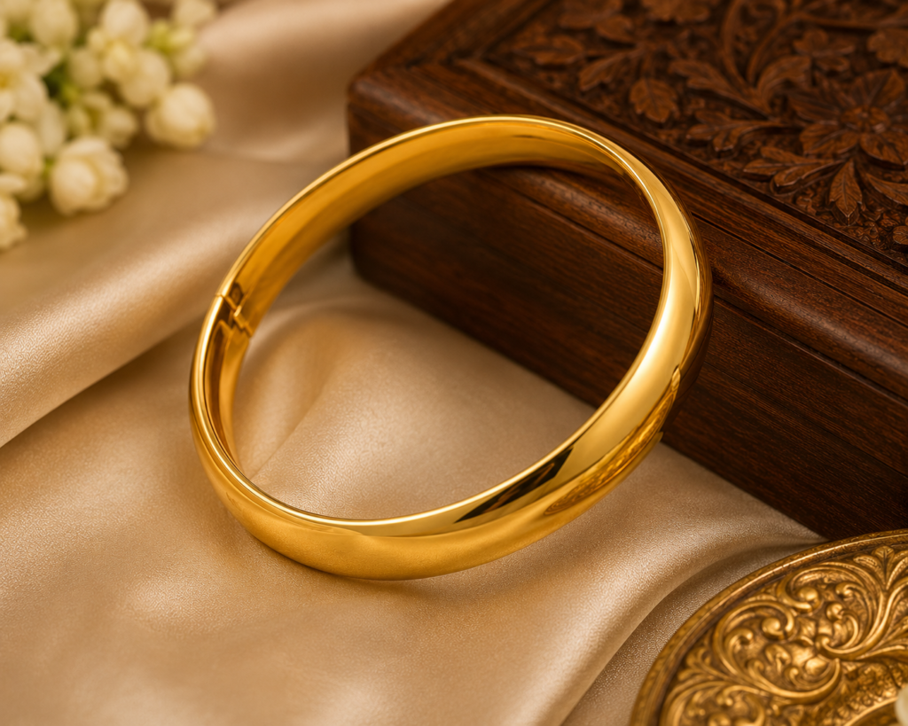 Plain Gold Kada