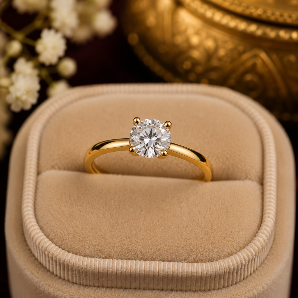 Solitaire Diamond Ring