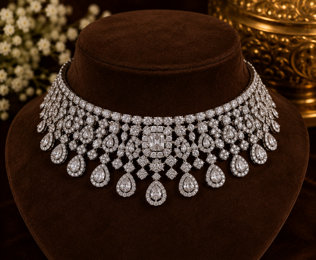 Diamond Choker Necklace